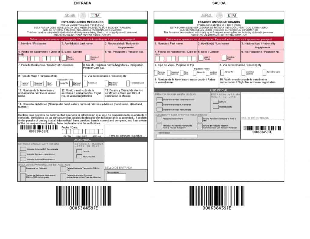 Learn About Your Mexico Visitors Permit, FMM